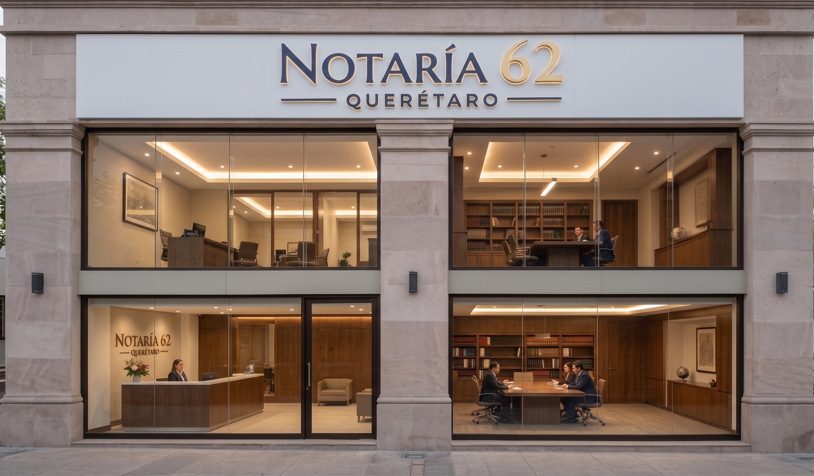 Interior de Notaría 62